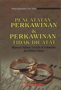 Pencatatan Perkawinan & Perkawinan Tidak dicatat