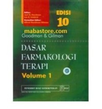 Dasar Farmakologi Terapi Volume 1