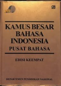 Kamus Besar Bahasa Indonesia Pusat Bahasa