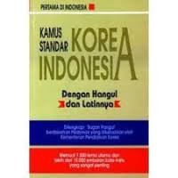 Kamus Standar Korea Indonesia