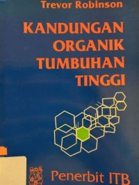 Kandungan Organik Tumbuhan Tinggi