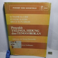 Penyakit telinga, hidung, dan tenggorokan