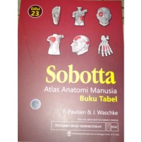 Sobotta : Atlas Anatomi Manusia : Buku Tabel