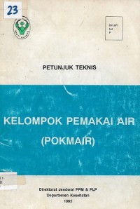 Petunjuk Teknis Kelompok Pemakai Air