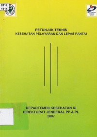 Petunjuk Teknis Kesehatan Pelayaran Dan Lepas Pantai