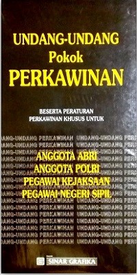 Undang-Undang Pokok Perkawinan