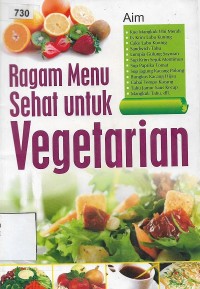 Ragam Menu Sehat Untuk Vegetarian